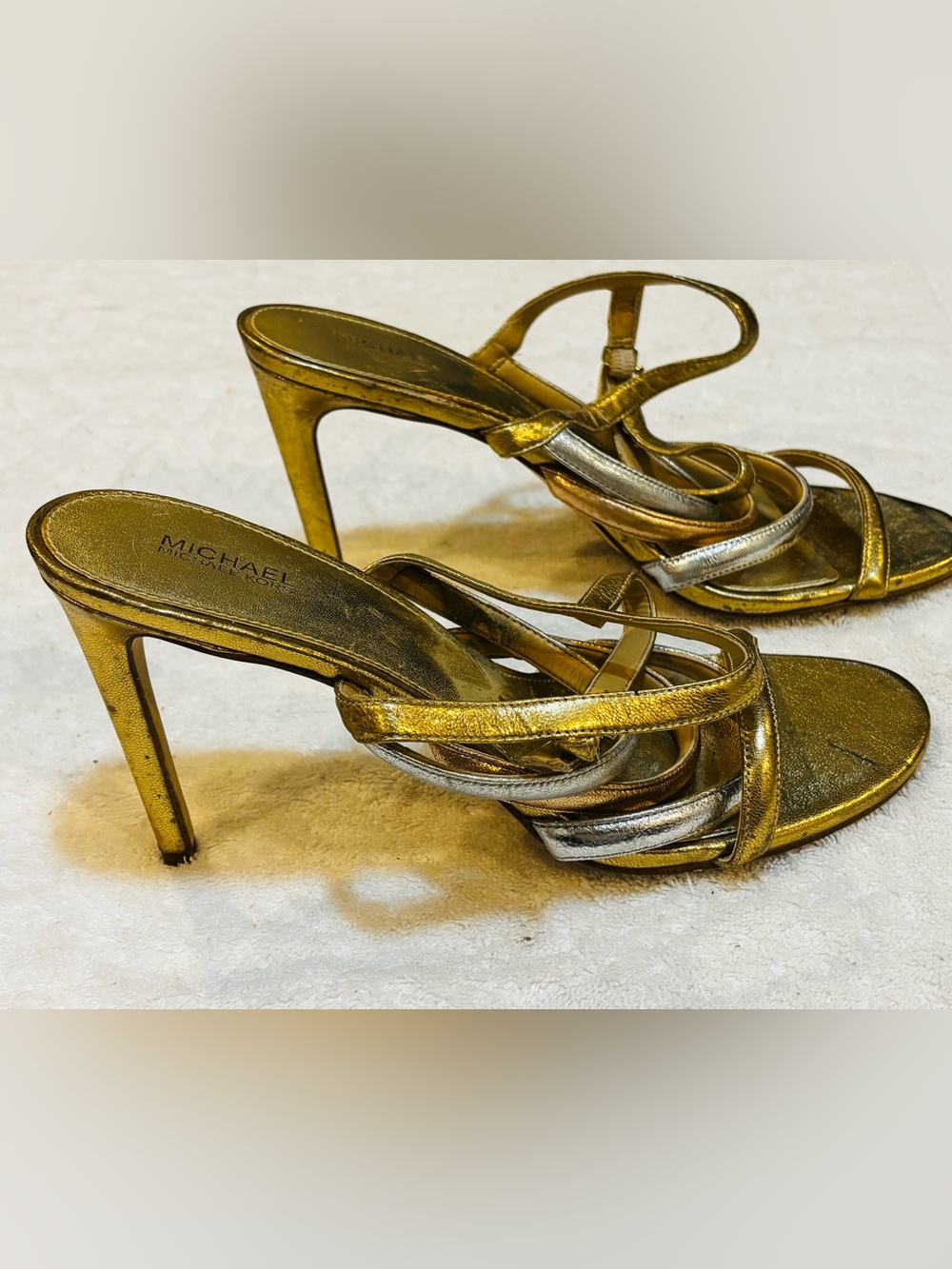Almost Brand New Heels By MICHAEL KORS - Size 9M - Heel height 4 inches - Box 1